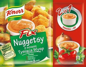 Nuggetsy z kurczaka z nowym dipem