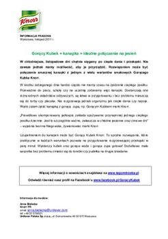 Gorący Kubek , , , , - Gorący Kubek + kanapka = idealne połączenie na jesień