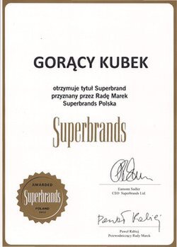 Nagrody , , , , - Gorący Kubek Knorr to Superbrand