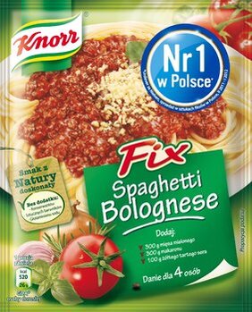 Fix Spaghetti Bolognese – Numer 1 w Polsce!