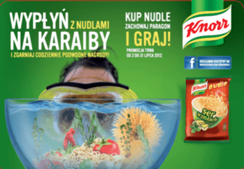 Wypłyń na Karaiby z nudlami Knorr!