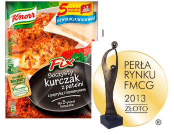 Fixy , Aktualności kulinarne , , , - Perła Rynku dla Fix Knorr Soczysty kurczak z patelni