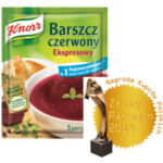 Sukces produktów Knorr w konkursie "Złoty Paragon 2014”