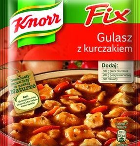 Fix Knorr Gulasz z kurczakiem – Domowy gulasz w najlepszym wydaniu