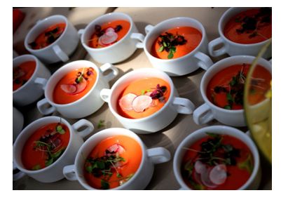 chlodnik Przepis na CHŁODNIK Z POMIDORÓW MALINOWYCH Z TRUSKAWKAMI I GUACAMOLE