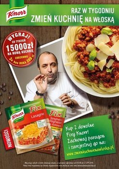Fixy , Aktualności kulinarne , , , - Raz w tygodniu zmień kuchnię na włoską. Wymarzona kuchnia ze smakiem