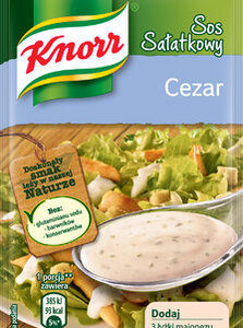 Nowe sosy sałatkowe Knorr: Cezar i Szef wkraczają do akcji