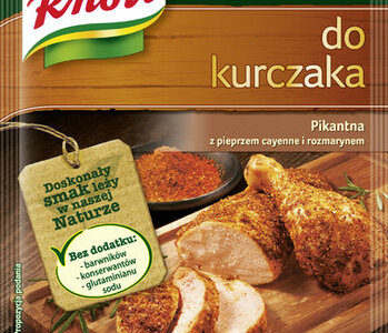 Przyprawy szlachetne Knorr – do kurczaka i wieprzowiny