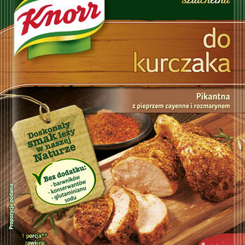 Przyprawy , , , , - Przyprawy szlachetne Knorr – do kurczaka i wieprzowiny