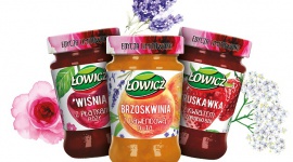Owoce i kwiaty połączone w smaczną przyjemność LIFESTYLE, Żywienie - Kwiaty to hit sezonu. W modzie, wnętrzach, ogrodach, a nawet na talerzu! Obecne w najlepszych restauracjach i domowych kuchniach na całym świecie. Zainspirowany nimi Łowicz stworzył na ten sezon wyjątkową linię produktów dżemowych – łącząc owoce i kwiaty w pełne aromatów smaki.