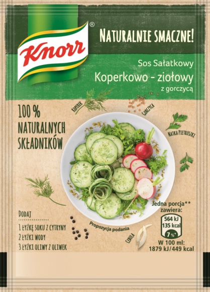 NOWOŚĆ! Sosy sałatkowe Naturalnie smaczne! Knorr LIFESTYLE, Żywienie - Oto zupełna nowość! Już teraz możemy sięgać po nowe Sosy sałatkowe Naturalnie Smaczne Knorr.