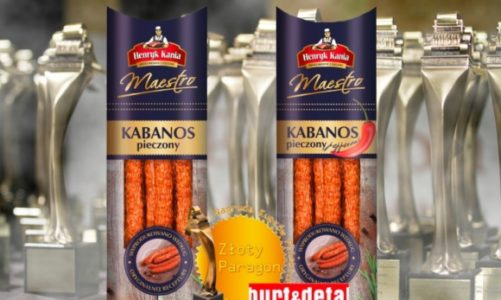 Złoty Paragon dla Kabanosów pieczonych Maestro. Krakowska z wyróżnieniem