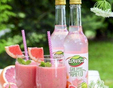 Koktajl grejpfrutowo-bananowy