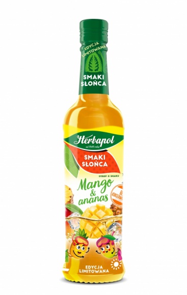 Smaki Słońca na wakacje! LIFESTYLE, Żywienie - Daj się ponieść owocowemu orzeźwieniu z nowymi syropami marki Herbapol