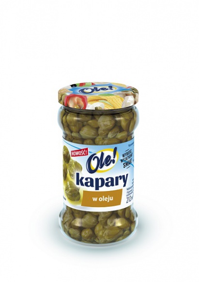 Kapary w oleju OLE! czyli smak Prowansji