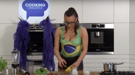 Brazylijska dziewczyna w Cooking Challenge LIFESTYLE, Żywienie - Samba to nie tylko taniec. To także styl życia - pełen pozytywnej energii oraz uśmiechu.