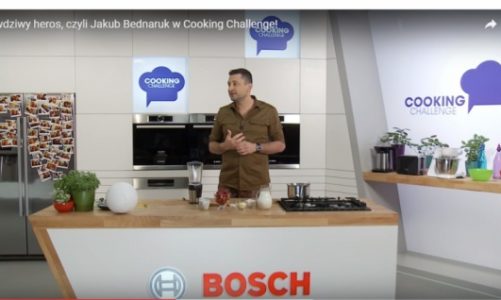 Prawdziwy heros, czyli Jakub Bednarek w kuchni Cooking Challange