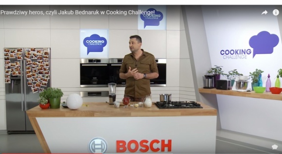 Prawdziwy heros, czyli Jakub Bednarek w kuchni Cooking Challange