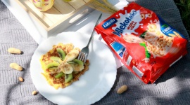 Miodo-kółkowy omlet