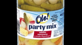 Party Mix – imprezowy słoik LIFESTYLE, Żywienie - Party Mix jest jak impreza zamknięta w słoiczku. Chrupiące rytmy i kolorowe kreacje najlepszych polskich warzyw tylko czekają aby wydostać się spod kolorowego wieczka.