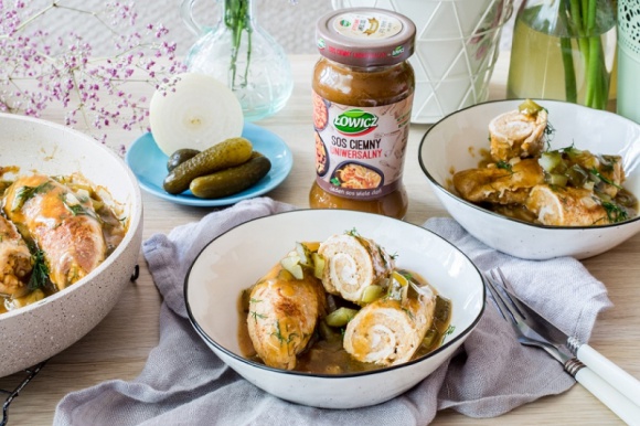 Schabowe roladki nadziewane pikantną kaszą LIFESTYLE, Żywienie - Schabowe inaczej