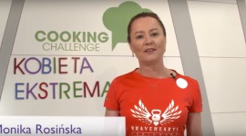 Kobieta ekstremalna w Cooking Challenge