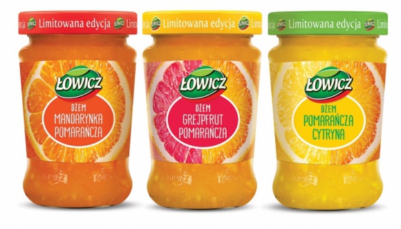 Jesień pełna słooońca! Nowe dżemy cytrusowe Łowicz. LIFESTYLE, Żywienie - Jesień w tym roku ma smak cytrusów! Wszystko za sprawą nowych dżemów od Łowicza. Marka ponownie zaskakuje i w limitowanej kolekcji proponuje nam aż trzy pełne słońca smaki.