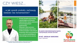 W jaki sposób produkty zachowują świeżość bez konserwantów? LIFESTYLE, Żywienie - KOMENTARZ: dr inż. Jarosław Markowski, Instytut Ogrodnictwa