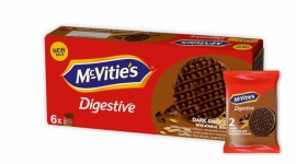 Nowość: McVitie’s Digestive Dark Chocolate LIFESTYLE, Żywienie - Przedstawiamy kolejną pyszną nowość od McVitie’s! Tym razem marka zaskakuje połączeniem ciastek digestive z delikatną gorzką czekoladą. McVitie’s Digestive Dark Chocolate to idealna przekąska w codziennych prawdziwych chwilach przyjemności, spróbujcie sami!