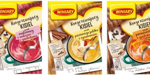 Pyszna NOWOŚĆ! Poznaj Rozgrzewające Kisiele WINIARY w 3 pysznych smakach!
