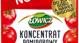 Unikalne rozwiązanie od Łowicza. Koncentrat pomidorowy w saszetce. LIFESTYLE, Żywienie - Koncentrat Łowicz 30% w saszetce - to unikalne na rynku rozwiązanie posiada wiele praktycznych zalet: saszetka jest lekka, nie stłucze się, łatwo się otwiera.