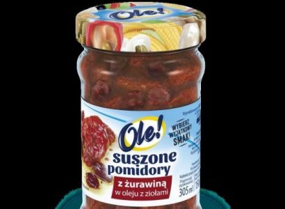 Suszone pomidory OLE! z żurawiną – zagraj w czerwone