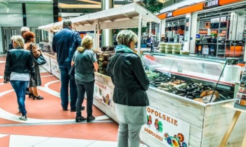 Zdrowe produkty na jarmarku w Porcie Łódź