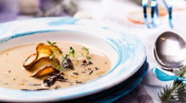 Szybka wigilijna zupa grzybowa z topinamburem LIFESTYLE, Żywienie - Pyszna zupa na wigilijny stół.