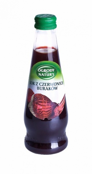 Sok Ogrody Natury z czerwonych buraków LIFESTYLE, Żywienie - Nie dość, że burak wzmacnia odporność, to jeszcze już od starożytności uważany jest za… afrodyzjak! Już te dwie jego właściwości sprawiają, że warto pić z niego sok.