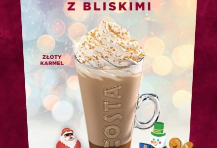 COSTA COFFEE życzy podróżującym Wesołych Świąt!