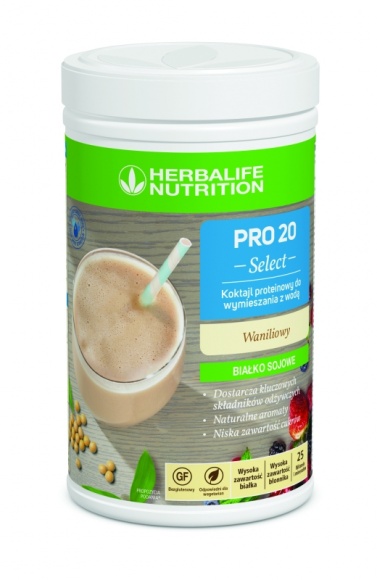 PRO 20 Select – nowy koktajl dla wegetarian, który przyrządzisz wszędzie LIFESTYLE, Żywienie - Herbalife wprowadza do swojej oferty nowy produkt PRO 20 Select, koktajl proteinowy, do którego przygotowania wystarczy jedynie woda.