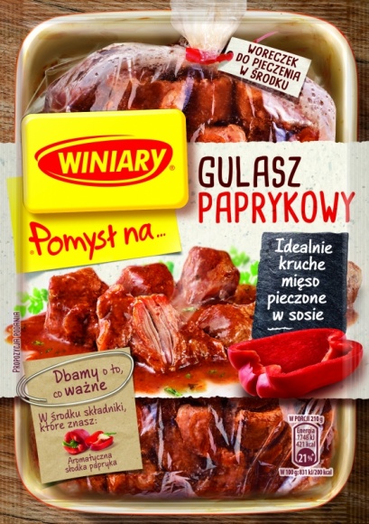 POMYSŁ NA… Gulasz pieczony w sosie - odkryj nowość marki WINIARY! LIFESTYLE, Żywienie - POMYSŁ NA… Gulasz pieczony w sosie - odkryj nowość marki WINIARY!