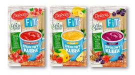Owocowy kubek FIT Delecta – pierwszy, lekki kisiel z superfoods
