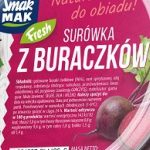 Surówka z buraczków SmakMAK Fresh – kulinarna klasyka w nowoczesnym wydaniu
