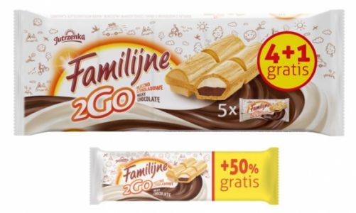 Jeszcze więcej wafelków Familijne 2GO