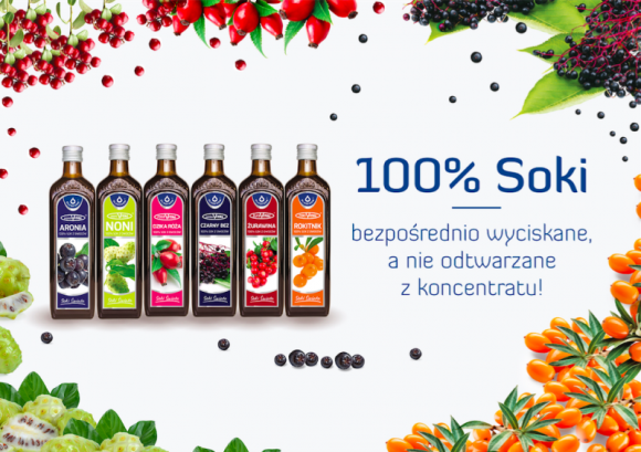 W owocowym gaju Oleofarm LIFESTYLE, Żywienie - Pozbawione sztucznych barwników i aromatów, bez cukru i konserwantów. Soki Oleofarm to smaki polskich lasów i sadów oraz dalekich, egzotycznych zakątków Świata, zamknięte w szklanej butelce.