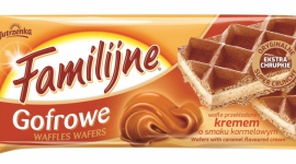 Nowe Familijne wafle Gofrowe o smaku karmelowym