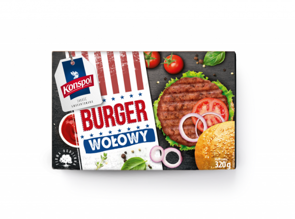 Mrożone nowości od marki Konspol LIFESTYLE, Żywienie - Marka Konspol poszerzyła swoją ofertę o nowe produkty z kategorii dań mrożonych. Do obrotu weszły frytki z kurczaka o smaku ketchupu, burgery wołowe i snacki z kurczaka. To doskonałe uzupełnienie oferty marki o kolejne oryginalne dania.