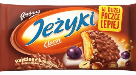 Jeżyki w dużym formacie LIFESTYLE, Żywienie - Colian wprowadza na rynek edycję limitowaną ciastek Goplana Jeżyki w dużym opakowaniu. Dwa popularne warianty smakowe z oferty marki, Jeżyki Classic i Jeżyki Kokos, będą dostępne w większym formacie (186 g) od lutego br. do wyczerpania zapasów.