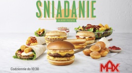 Wiosenny powiew nowości – MAX Premium Burgers wprowadza Menu Śniadaniowe LIFESTYLE, Żywienie - Już od 1 kwietnia w MAX Premium Burgers będzie można zjeść pyszne i sycące śniadania.