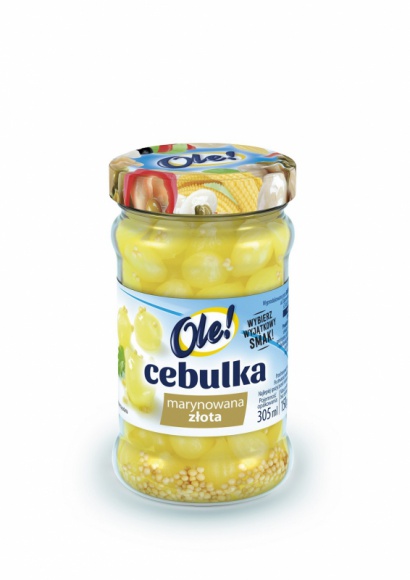 Złota i aromatyczna – Cebulka marynowana OLE!