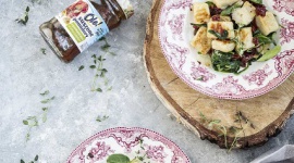 Gnocchi z suszonymi pomidorami, szpinakiem oraz parmezanem (3 mniejsze porcje)
