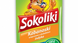 Sokoliki – mięsna przekąska dla dzieci LIFESTYLE, Żywienie - Kabanoski Sokoliki to propozycja firmy Sokołów, stworzona z myślą o najmłodszych konsumentach. Wysokiej jakości mięsna przekąska jest cennym źródłem białka i wartościowym elementem codziennej, zbilansowanej diety.