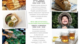Bazar Rozmaitości w ETC Swarzędz LIFESTYLE, Żywienie - Pysznie, zdrowo, naturalnie i kreatywnie. Właśnie tak upłyną najbliższe dni w ETC Swarzędz. Od najbliższej środy w Centrum trwać będzie jarmark produktów regionalnych, który zwieńczą bezpłatne warsztaty tworzenia ozdobnych wianków.